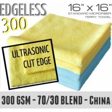 Edgeless 300 Bleu 40x40cm - The Rag Company